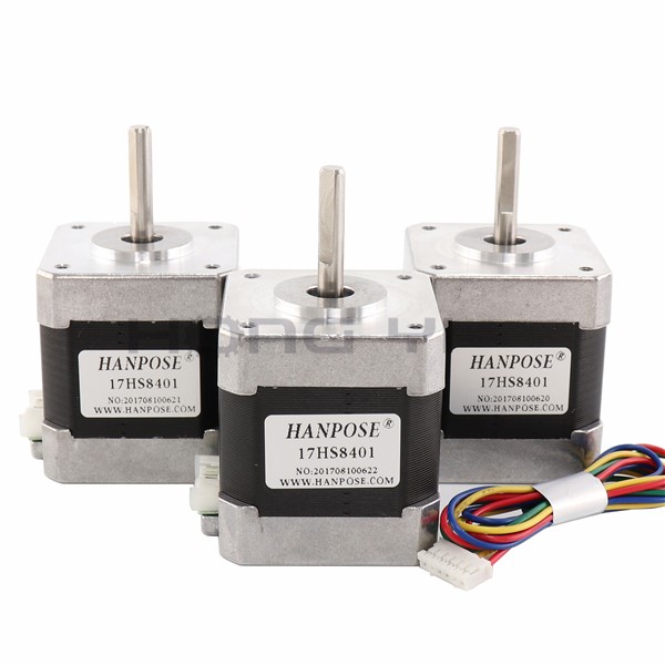 5 PCS / Lot 4-Lead Nema17 Stepper Motor 42 Motor 17HS8401 1.8A CE ROSH ISO CNC Laser Grind Foam Plasma Cut