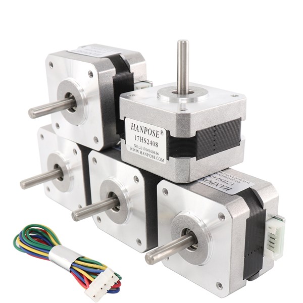 Best Price & Quality 17HS2408 4-Lead Nema17 Stepper Motor 42 Motor 42BYGH 0.6A CE ROSH ISO CNC Laser & 3D Printer