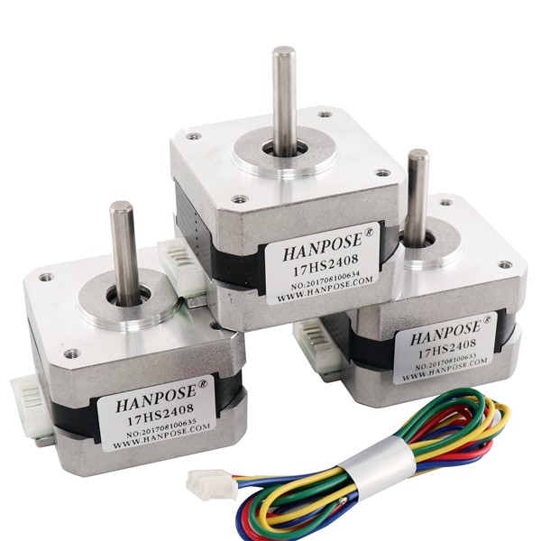 Best Price & Quality 17HS2408 4-Lead Nema17 Stepper Motor 42 Motor 42BYGH 0.6A CE ROSH ISO CNC Laser & 3D Printer