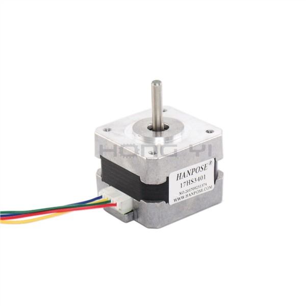 Free Shipping 17HS3401 4-Lead Nema 17 Stepper Motor 42 Motor 42BYGH 1.3A CE ROSH ISO CNC Laser & 3D Printer