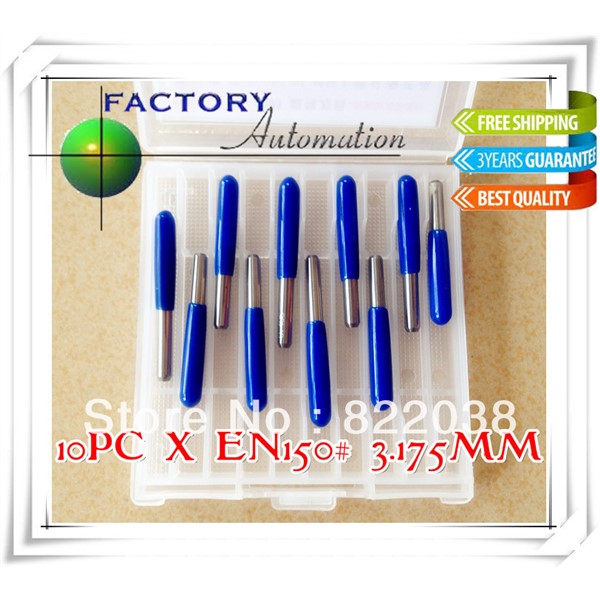 3.175MM Shank, Flat Bottom CNC Router Bits, Cutting Bits, Engraving Bits, V Shape Engraving Bit, PCB Cutters