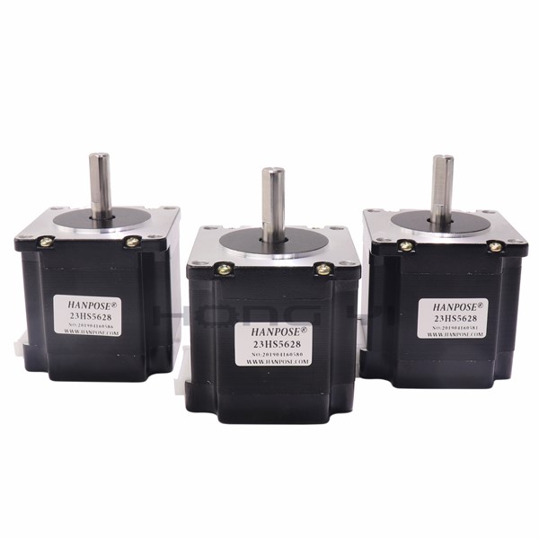 10 Pcs / Lots 23HS5628 4-Lead Nema 23 Stepper Motor 57 Motor NEMA23 2.8A CE ROSH ISO CNC Laser Grind Foam Plasma Cut