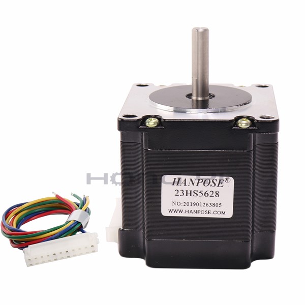 10 Pcs / Lots 23HS5628 4-Lead Nema 23 Stepper Motor 57 Motor NEMA23 2.8A CE ROSH ISO CNC Laser Grind Foam Plasma Cut