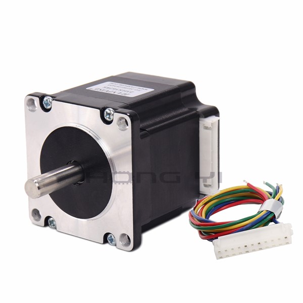 Free Shipping 23HS5628 4-Lead Nema 23 Stepper Motor 57 Motor NEMA23 Stepper Motor 2.8A ISO CNC Laser Grind Foam Plasma Cut