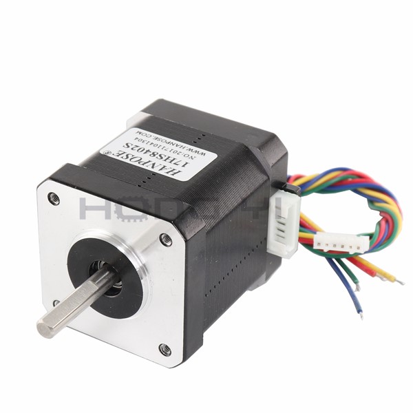 Free Shipping 5pcs 4-Lead Nema17 Stepper Motor 48mm / 1.3a Nema 17 Motor 42BYGH 1.3A (17HS8402S) Motor for CNC XYZ