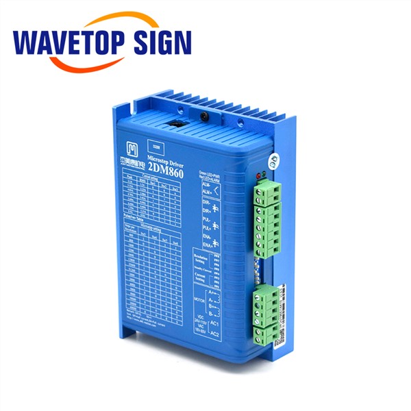 Digital Stepper Motor Driver 2Phase 2DM860 10V-80VAC Current 2.1-8.4A Use for CNC Router Engraving Machine Match with 86 Motor