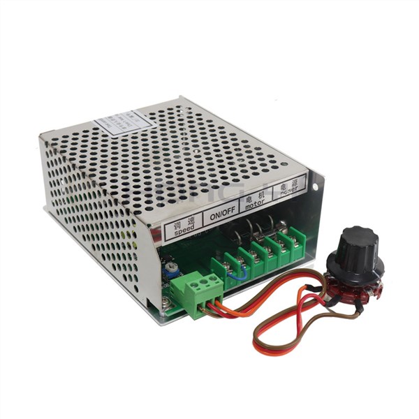 220v or 110V Power Supply with Speed Governor for 500w DC 0-100v CNC Air Cooled Spindle Motor