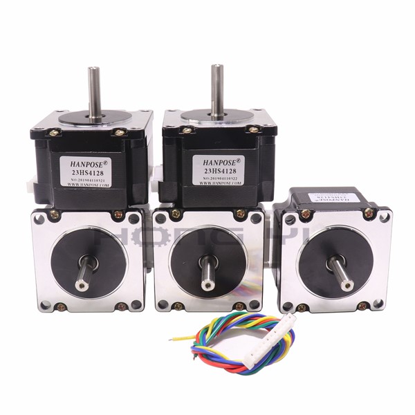 Best Prices!! Free Shipping Nema23 Stepper Motor 41mm (2.8A, 0.55NM, 41mm, 4-Wire) Stepper Motor 23HS4128