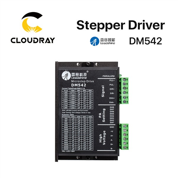 Cloudray Leadshine 2 Phase Stepper Driver DM542 20-50VAC 1.0-4.2A