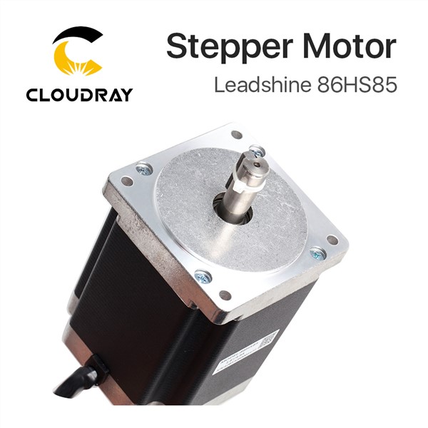Leadshine 2 Phase Stepper Motor 86HS85 for NEMA34 6.8A Length 118mm Shaft 12.7mm