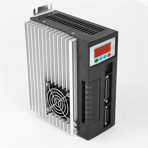 60ST-M01330 220V 400W AC Servo Motor 3000RPM 1.27N. M. Single-Phase AC Drive Permanent Magnet Matched Driver AASD-15A