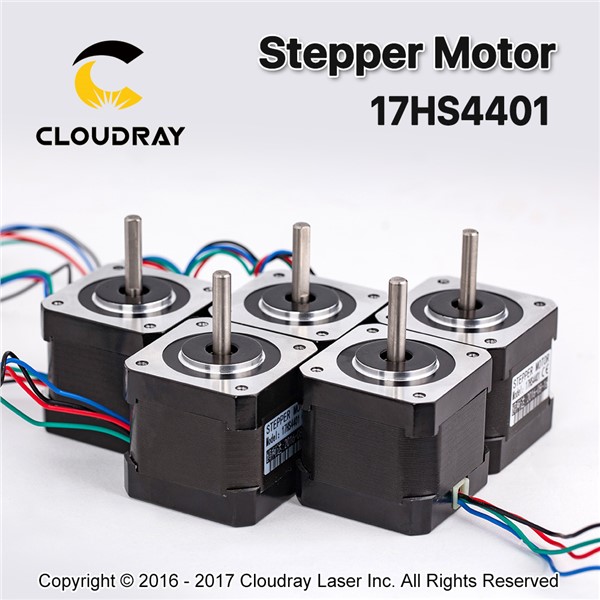 5 Pcs 4-Lead Nema17 Stepper Motor 42 Nema 17 42BYGH (17HS4401) 40mm 1.7A 3D Printer Motor & CNC XYZ