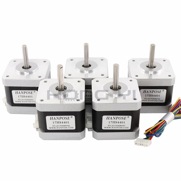 Free Shipping 3PCS 17HS4401 4-Lead Nema17 Stepper Motor 42 Motor 3D Printer 1.7A CE ROSH ISO CNC Laser Grind Foam Plasma Cut