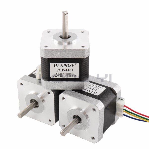 Free Shipping 3PCS 17HS4401 4-Lead Nema17 Stepper Motor 42 Motor 3D Printer 1.7A CE ROSH ISO CNC Laser Grind Foam Plasma Cut