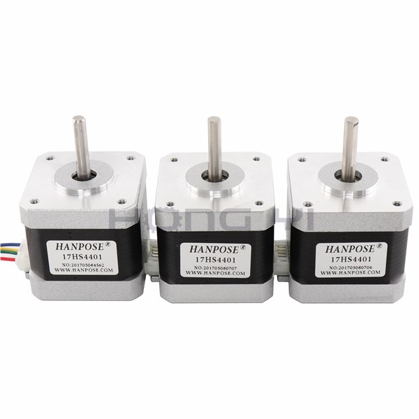 Free Shipping 3PCS 17HS4401 4-Lead Nema17 Stepper Motor 42 Motor 3D Printer 1.7A CE ROSH ISO CNC Laser Grind Foam Plasma Cut