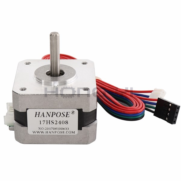 17HS2408 4-Lead Nema17 Stepper Motor 42 Motor with DuPont Line 0.6A CE ROSH ISO CNC Laser Grind Foam Plasma Cut 3D Printer