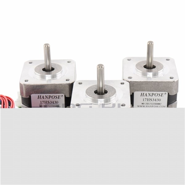 Free Shipping 5PCS 17HS3430 3D Printer Nema17 for 12VDC, 2800g. Cm, 34mm Length, 4-Lead, 42 Motor Stepper Motor with DuPont Line