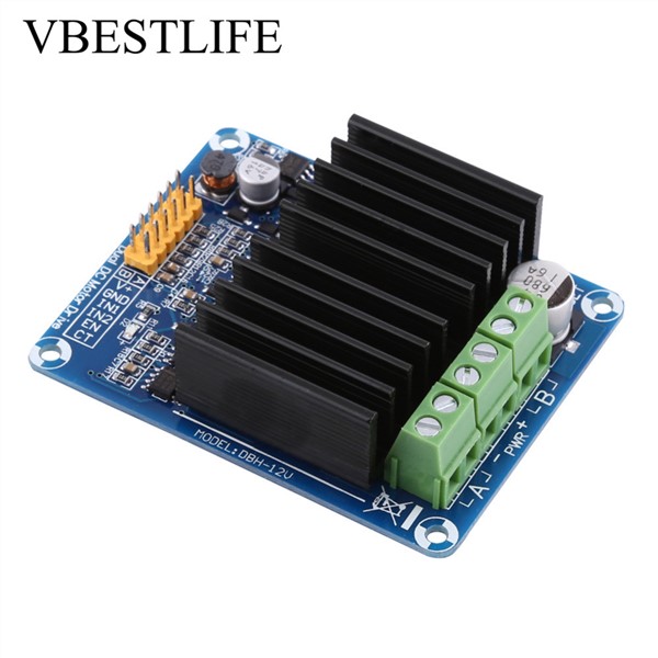 New Arrival DC5-12V 0A-30A Driver Module Motor Controller Dual-Channel H Bridge Motor Driver Board Module Speed Regulator