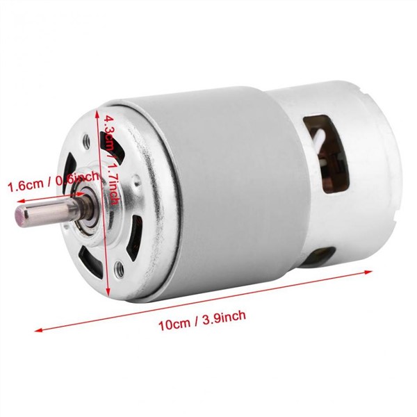 13000-15000RPM 12V DC Brushless Motor 0.32A 150W Large Torque Motor High Power for Electric Tools