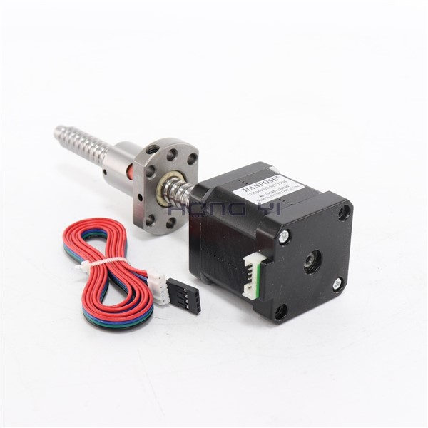 Nema17 Ball Screw Stepper Motor 42 Motor 42BYGH 1.7A Motor Ball Screw SFU1204 for CNC 3D Printer 4-Lead End Bearing Processing