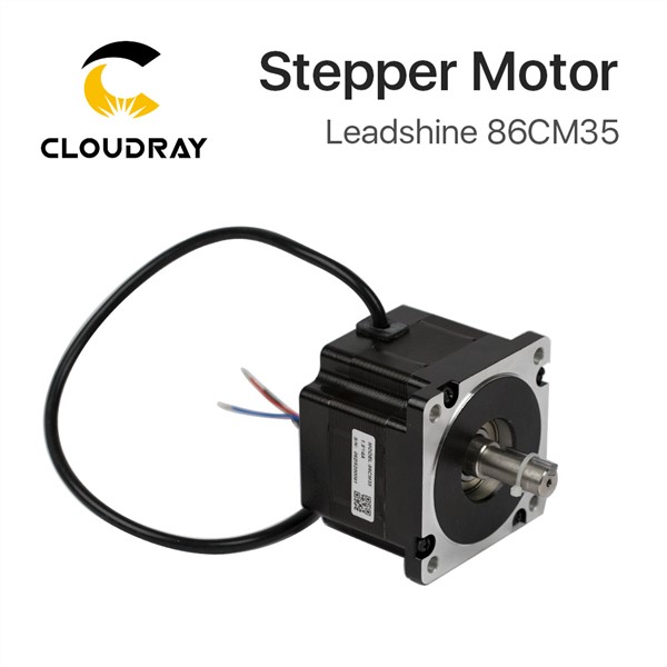 Leadshine 2 Phase Stepper Motor 86CM35 for NEMA34 4A Length 65mm Shaft 12.7mm