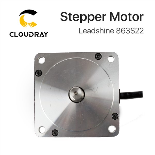 Cloudray Leadshine 3 Phase Stepper Motor 863S22 for NEMA34 5A Length 71mm Shaft 12mm