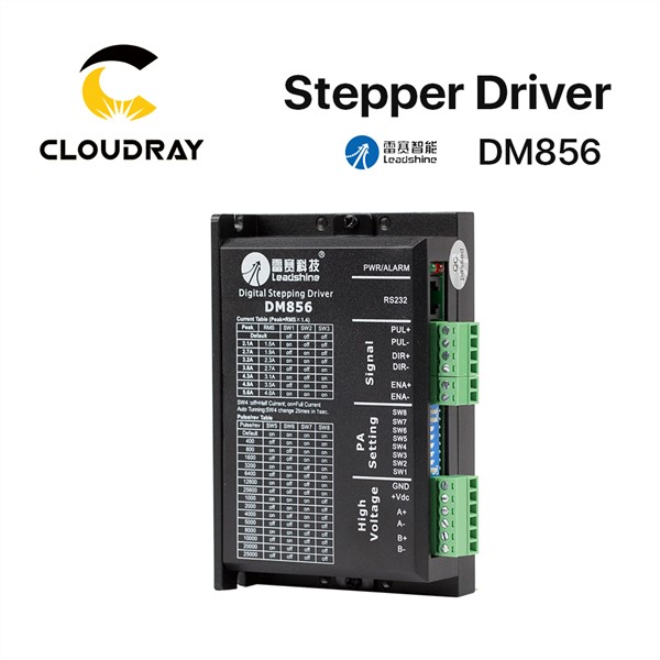 Cloudray Leadshine 2 Phase Stepper Driver DM856 20-80VAC 0.5-5.6A