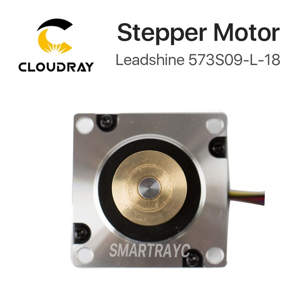 Cloudray Leadshine 3 Phase Stepper Motor 573S09-L-18 for NEMA23 3.5A Length 50mm Shaft 6.35mm