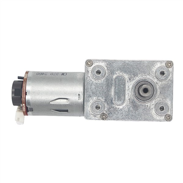 DC6V 12V 24V 2rpm to 150rpm Low Speed High Torque Full Metal Gearbox Encoder Turbo Worm Gear Motor