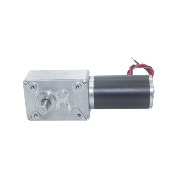 5840-31zy DC12V 24V Powerful Torque Turbo Worm Geared Motor Type-D Shaft High Power Reversed Low Speed Big Worm Gear Motor