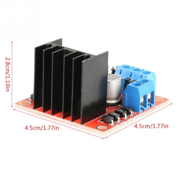 L298N Stepper Motor Driver Module H Bridge Driver Board for Stepper Motor Smart Car Robot DC Motor Driver