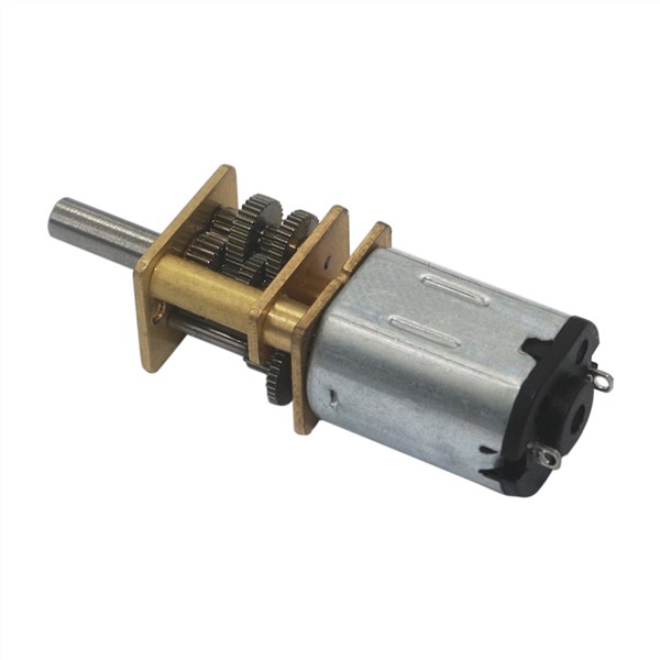 Low Speed All Metal Reduction Ratio 1000 DC Micro Gear Motor 12V 30 RPM Low RPM for Smart Equipment N20-1000