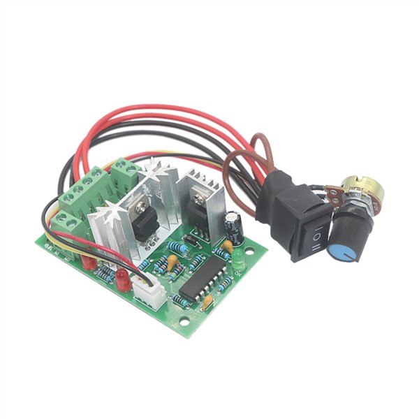 CCM2 10-30V DC Motor Speed Controller Reversible Switch 120W PWM Adjustable Motor Speed Regulator