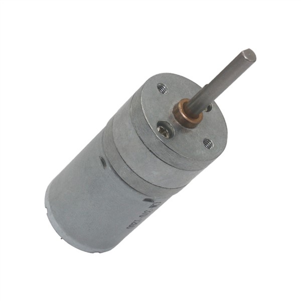 6v 12v 24v 16rpm to 1360 Rpm Micro Low Speed Small Gear Motor with Long Output Shaft 25mm*4mm