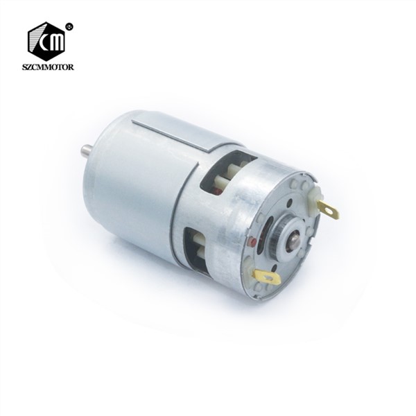 775 DC 12v 24v Electric Spindle Motor Ball Bearing High Speed Large Torque Small Motor for Electric Tool