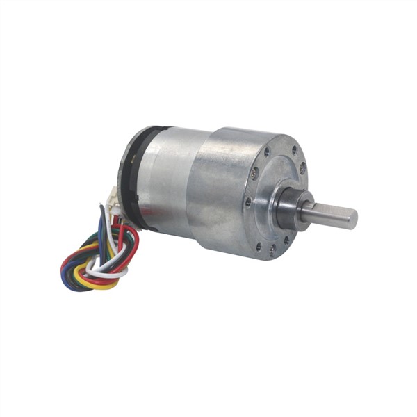 37mm Diameter Gearbox Halll Encoder Micro Spur Gear Motor Speed Reduction Geared Motor for Robot Smart Small Car
