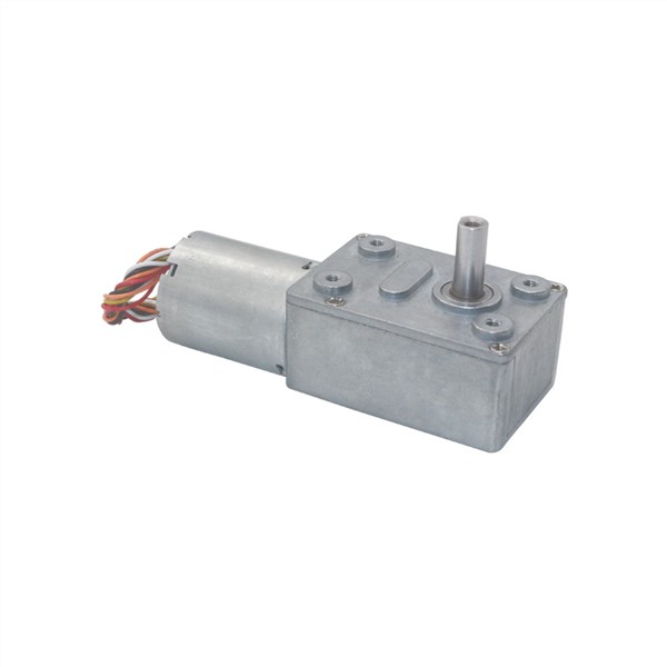 Free Shipping 12V 24V 2RPM to 150RPM BLDC Motor Strong Torque Worm Geared Motor Reducer Brushless Gear Motor with Brake