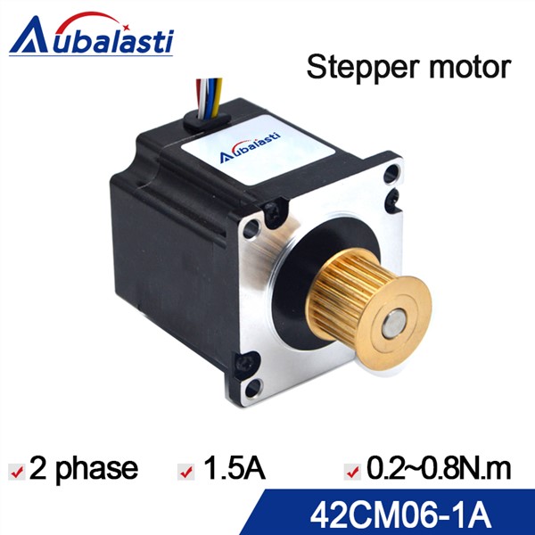 2phase Stepper Motor Leadshine 42CM06-1A 42serial Nema 17 Step Angle 1.8 1.5A 0.6NM Step Motor for CNC Engraver & Cutter Machine