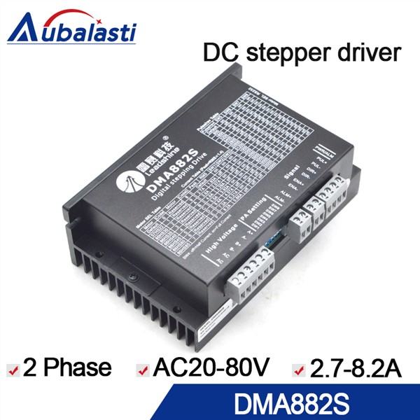 2 Phase Stepper Motor Driver Leadshine DMA882S Input Voltage AC 20-80V Motor Driver Stepper Driver for Engraver Cutting Machine