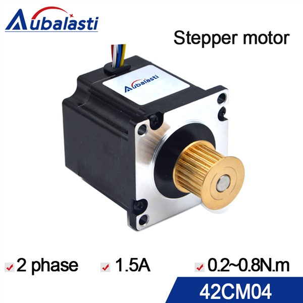 2 Phase Stepper Motor Leadshine 42CM04 42 Serial Nema 17 Motor Step Angle 1.8 1.5A 0.4N*M for CNC Engraver & Cutting Machine