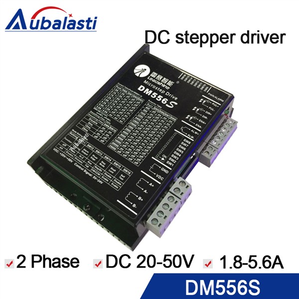 Leadshine Upgraded Version Digital Stepper Motor Driver DM556S 2phase Input Voltage DC 20-50V for Engraving & Cutting Machine