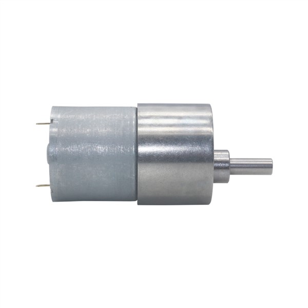 37mm Diameter Gearbox Geared Motors Eccentric Shaft High Torque Full Metal Reduction 12-24VDC 7RPM-1600RPM Gear Motor