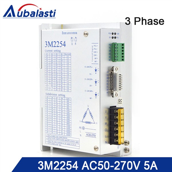 3phase AC Stepper Motor Drver 3M2254 Input Voltage AC50-270V Match with 86 110 Serial Step Motor Use for CNC Router