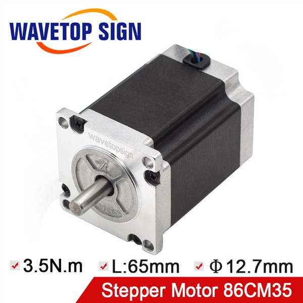 Leadshine Nema34 Stepper Motor 86CM35 Holding Torque 3.5N. M Current 4A CNC Laser Grind Foam Plasma Cut