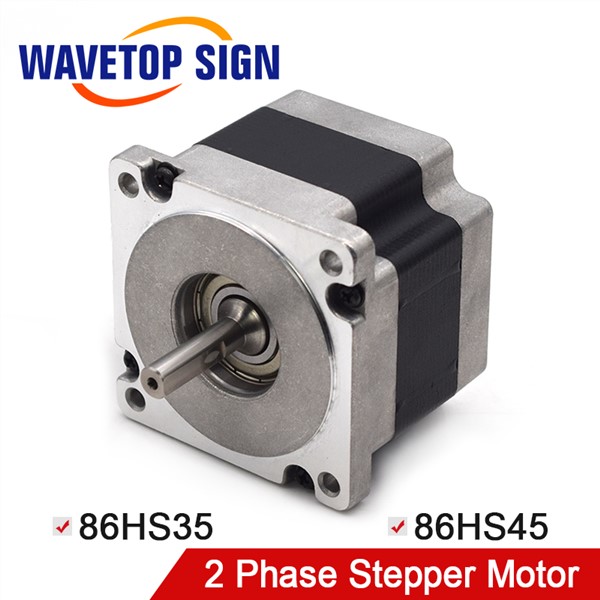 Leadshine Nema34 2Phase Stepper Motor 86HS35 86HS45 for Laser Engraving Machine