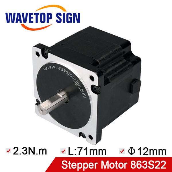 Leadshine Nema 34 Stepper Motor 863S22 Holding Torque 2.3N. M Use for Laser Engraving Machine CNC Router