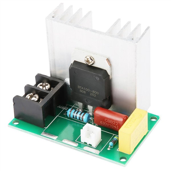 Electronic AC 0-220V 8000W AC Motor Speed Controller Regulator High Power Voltage Regulator Voltage Regulator Dimmer
