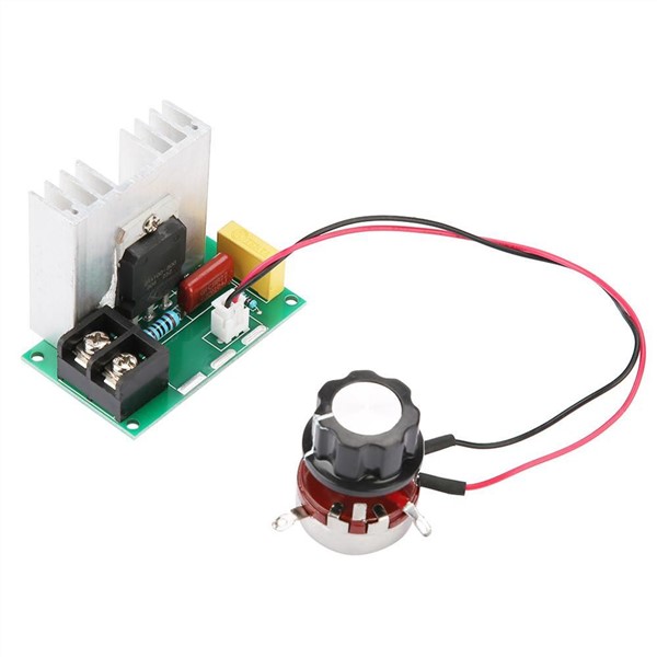 Electronic AC 0-220V 8000W AC Motor Speed Controller Regulator High Power Voltage Regulator Voltage Regulator Dimmer