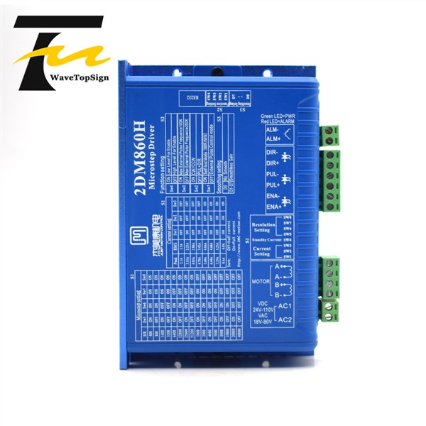 JMC 2Phase Stepper Motor Driver 2DM860 2DM860H Input Voltage 24-110VDC/18-80VAC Current 8.4A Adaptation Motor 86