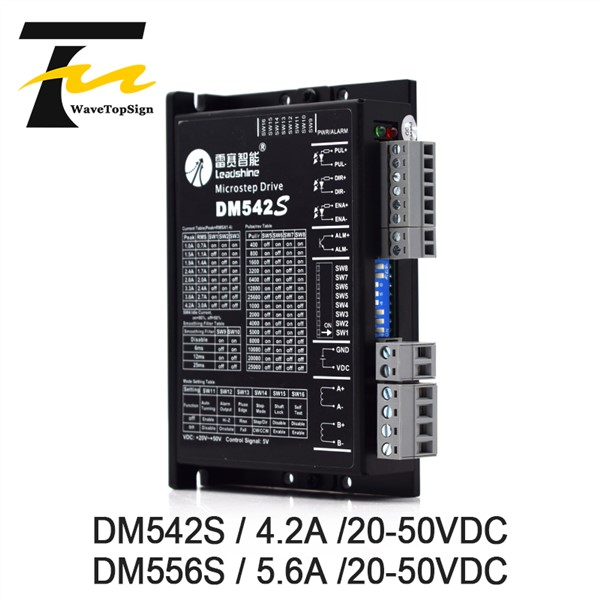 Leadshine 2Phase Stepper Motor Driver DM542S DM556S Supply Voltage 20-50VDC Current 4.2A 5.6A